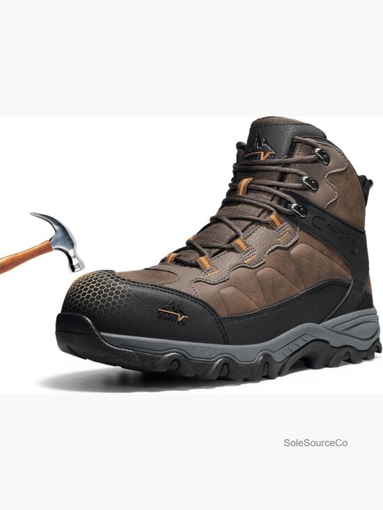 Steel Toe Waterproof Work Boots Slip Resistant Industrial Boots